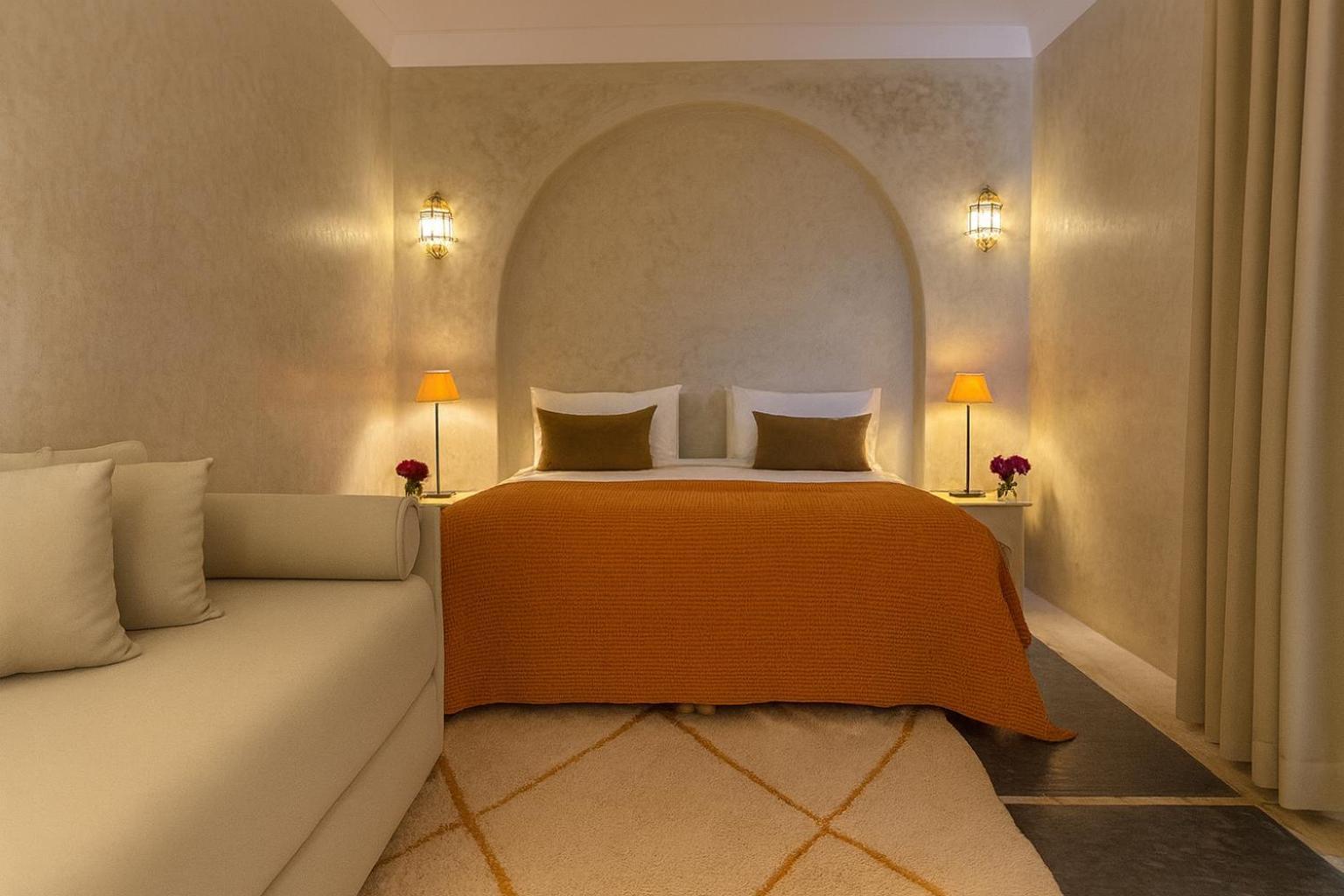 Chambre double parrure